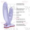 Ryde dildo con sopapa para doble penetracion